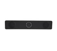 Barra altoparlanti USB con suono 4D, ottima diffusione del suono, comandi pratici, doppi altoparlanti, design compatto che elimina l'ingombro sulla