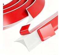 Barra angolare interna impermeabile per zone di transizione superficiale, mantiene l'integrità durante i cicli di pulizia di routine (grigio)