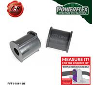 Barra Anti Rollio Powerflex Heritage Per Bracci Con Bush A 18Mm