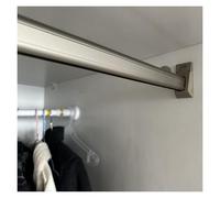 Barra appendiabiti regolabile, resistente asta appendiabiti per armadio, soluzione di archiviazione per camera da letto e uso commerciale, 50-178 cm