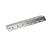 Barra aromatizzante in acciaio inox per Campingaz - Coperchio del bruciatore con guida termica migliorata per Compact 3