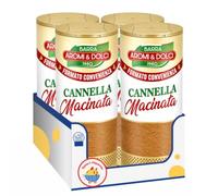 Barra Aromi & Dolci Cannella Macinata 70 g, Cannella in Polvere per Dolci, Biscotti, Torte, Bevande e Ricette Salate, Barattolo, Confezione Multipla 4/8/12 Pezzi (4 PEZZI)