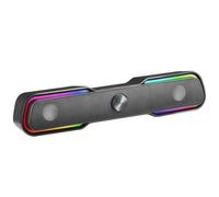 Barra audio Bluetooth Mars Gaming MSBX da 10 W - Illuminazione RGB - Controllo volume - Colore nero NEW