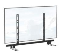 Barra audio robusta per Samsung, Vizio, LG, Bose e altri supporti per soundbar sotto TV o sopra i televisori, altezza e profondità regolabili fino a 15,9 kg