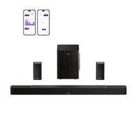 Barra Audio Ultimea 5.1.2 530W Bluetooth Subwoofer 6,5" Dolby Atmos
