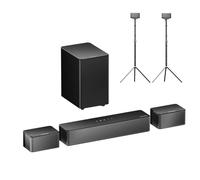 Barra Audio Ultimea Poseidon D50 5.1 Bluetooth 120W Subwoofer Wireless BassMAX