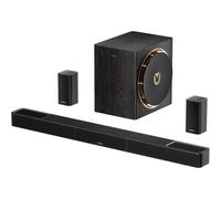 ULTIMEA Skywave X40 5.1.2 Soundbar Progettata per i TV, Dolby Atmos, Sistema Audio Surround Wireless, 530 W con Subwoofer Wireless, Amplificatore GaN, Pass-through HDR 4K, HDMI eARC, Bluetooth5.4