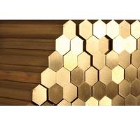 BARRA BARRE Esagonale OTTONE OT 58 fresa tornio