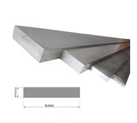 BARRA BARRE PIATTA LISCIA IN ALLUMINIO EN AW 6082 (T6) TRAFILATA PIATTINA PIENA