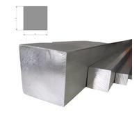 BARRA BARRE QUADRATA LISCIA IN ALLUMINIO EN AW 6082 (T6) TRAFILATA QUADRA PIENA