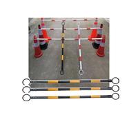 Barra Barriera A Cono Stradale Barra A Cono Stradale Regolabile Barriera A Cono Regolabile Ed Espandibile Da 3 Piedi A 6,5 Piedi Leggero E Durevole(Yellow 1.25m-2m(4.1ft-6.56ft),15PCS)