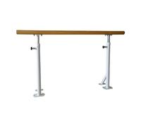 Barra, Bastone da Ballo Regolabile, Sbarra da Balletto con Altezza Regolabile da Pavimento, Asta da Balletto in Legno massello per Stretching, per Bambini e Adulti, Bastone da Balletto Vert