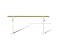 Barra, Bastone da Danza Regolabile, Sbarra da Danza Classica Verticale Regolabile da Pavimento in Legno massello, palo da Danza Antiscivolo, autoportante, per Studio di casa, per Bambini e