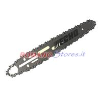 BARRA CARVING PROFESSIONALE ECHO 10" 25 Cm. 1/4"x1.3MM + CATENA ECHO 60 Maglie