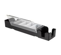 Barra centrale 95 x 605 x 155 MM ristorante commerciale nero per riporre i tovaglioli