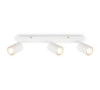 Barra Con 3 Faretti Spot Gu10 Bianco BRILONER 2172036 [EEK: A]
