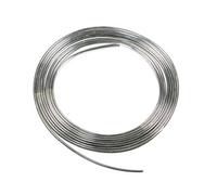 Barra Cromata Rigate Cromo Modanatura Acciaio Inox Look Posteriore 9mm X 4m