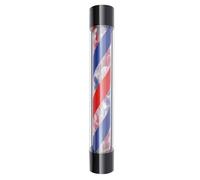 Barra da barbiere da 105", Barber Pole LED luce da parrucchiere, lampada da parete rotante blu e rosso, segno del salone di barbiere, impermeabile risparmio energetico Pole per parrucchiere Barbiere