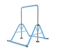 Barra da ginnastica pieghevole, barra orizzontale regolabile in altezza, barra da allenamento for palestra domestica, barra da allenamento for ragazzi, supporto for 330 libbre(Blue)