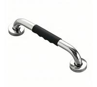 Barra D'appoggio per Bagno Ergonomico, 40 Cm | Maniglione da Bagno con Impugnatura in Silicone, Resistente, per Water, Disabili