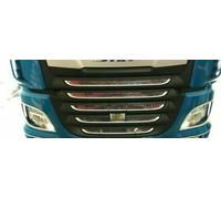 Barra decorativa griglia in acciaio inox adatta Daf XF 106