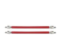 Barra Del Labbro Del Paraurti Per Auto 1 paio universale da corsa regolabile paraurti anteriore posteriore lip splitter barra di supporto/kit tirante da corsa 75mm/100mm/150mm/200mm(200mm red)