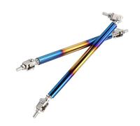 Barra Del Labbro Del Paraurti Per Auto Accessori for auto con barra di sollevamento for for supporto for puntone anteriore regolabile universale(20cm Colorful Blue)