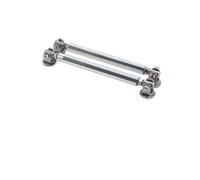 Barra Del Labbro Del Paraurti Per Auto Asta decorativa for kit barra di supporto spoiler splitter for labbro anteriore paraurti posteriore universale for auto(7.5cm Silver)