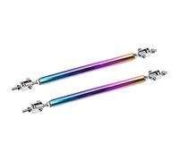 Barra Del Labbro Del Paraurti Per Auto Auto Splitter Rods Racing Regolabile Paraurti Posteriore Labbro Supporto Puntone Brace Tie Pull Bar 150/200mm Universale 1 Paio(20CM color)