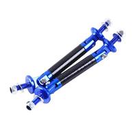 Barra Del Labbro Del Paraurti Per Auto Kit barra di supporto for splitter for paraurti anteriore regolabile da corsa universale 2 pezzi Tuning for lo styling dell'auto(Blue)