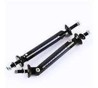 Barra Del Labbro Del Paraurti Per Auto Kit barra di supporto for splitter for paraurti anteriore regolabile da corsa universale 2 pezzi Tuning for lo styling dell'auto(Noir)