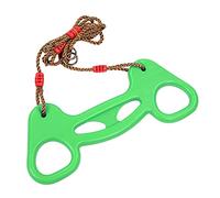 Barra del Trapezio per Set a Schiera, di Tiro Multifunzionale di Plastica da 300 Kg con Corda per Corda per Interni Ed Esterni, Cortile, Parco Giochi (rosso) (GREEN)