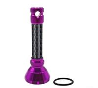 Barra di bilanciamento in fibra di carbonio per Shimano-Spinning-Reel-Stradic-Vanquish-Stella 2500-5000, tappo di riempimento olio in alluminio 4,5 g leggero (viola)