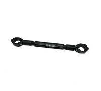 Barra Di Bilanciamento Per Moto In Lega Alluminio Manubrio Universale Per Da 22 Mm 7/8''supporto Per In Con, Trasversale Livellata Rinforzata CNC(Black)