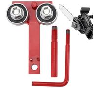 Barra di bloccaggio per catena - Strumento di prossimità e riparazione della barra della barra, regolatore in lega di acciaio, strumento guida per la cura degli uccelli per la molatura della catena