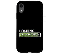 Barra di caricamento effetto placebo Custodia per iPhone XR