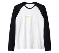 Barra di Caricamento Effetto Placebo Maglia con Maniche Raglan