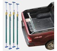 Barra di carico a cricchetto Regolabile per cassone di camioncino, Barra di Supporto stabilizzatrice telescopica per Camion, Asta di carico a cricchetto per furgoni Chiusi e SUV (Confezione