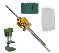 Barra di collegamento per aprifori - di collegamento in metallo come strumento di apertura dei fori, pratico dispositivo ausiliario per lavori di costruzione e decorazione per la casa