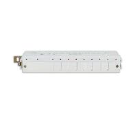 Barra di comando 8 zone Perry Electric per cronotermostato C.DOM - 1PE2BC0800