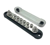 Barra di connessione 12 posti 150 Amp nera