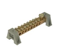 Barra di distribuzione in ottone massiccio Supporti a ponte Palstic di alta qual