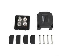 Barra di Distribuzione M10 400A Rosso e Nero, Collettore in Rame e Acciaio 304 per Auto, RV, Barche, Morsettiera Modulare per Sistemi Elettrici 12-48V(M10 black)