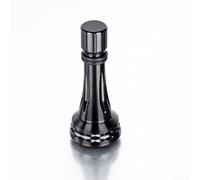 Barra di equilibrio in alluminio lavorato a CNC con base a vite ottimizzata per l'equilibrio della bobina e la protezione fisica (nero)