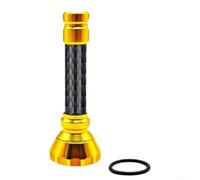 Barra di equilibrio per mulinello da pesca Shimano-Stradic-Stella-Vanquish, in fibra di carbonio e lega di alluminio, contrappeso 49 mm (oro)