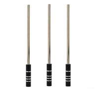 Barra di estensione magnetica in metallo con adattatore a bussola esagonale per punte per cacciavite, asta di prolunga in acciaio da 123 mm, set da 3