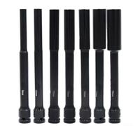 Barra di estensione per presa da 200 mm con interfaccia da 1/2 pollice, progettata per funzionare con le comuni prese esagonali metriche per una migliore accessibilità in luoghi ristretti (10 mm)