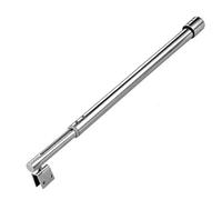 Barra di fissaggio per porte doccia in vetro Asta/clip fissa for porta doccia in vetro in acciaio inox, fissata su un piano, lunghezza regolabile(300-500mm)