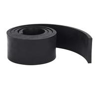 Barra di gomma per spazzaneve 200 x 8 x 1 cm | bordo neve in gomma stirene butadiene | Robusto e durevole per la rimozione di neve e ghiaccio | Ideale per il servizio invernale e la cura dei