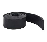 Barra di gomma per spazzaneve 250 x 10 x 1 cm, colore nero, robusta e durevole per la rimozione della neve, ideale per vialetti e marciapiedi, protezione perfetta contro neve e ghiaccio
